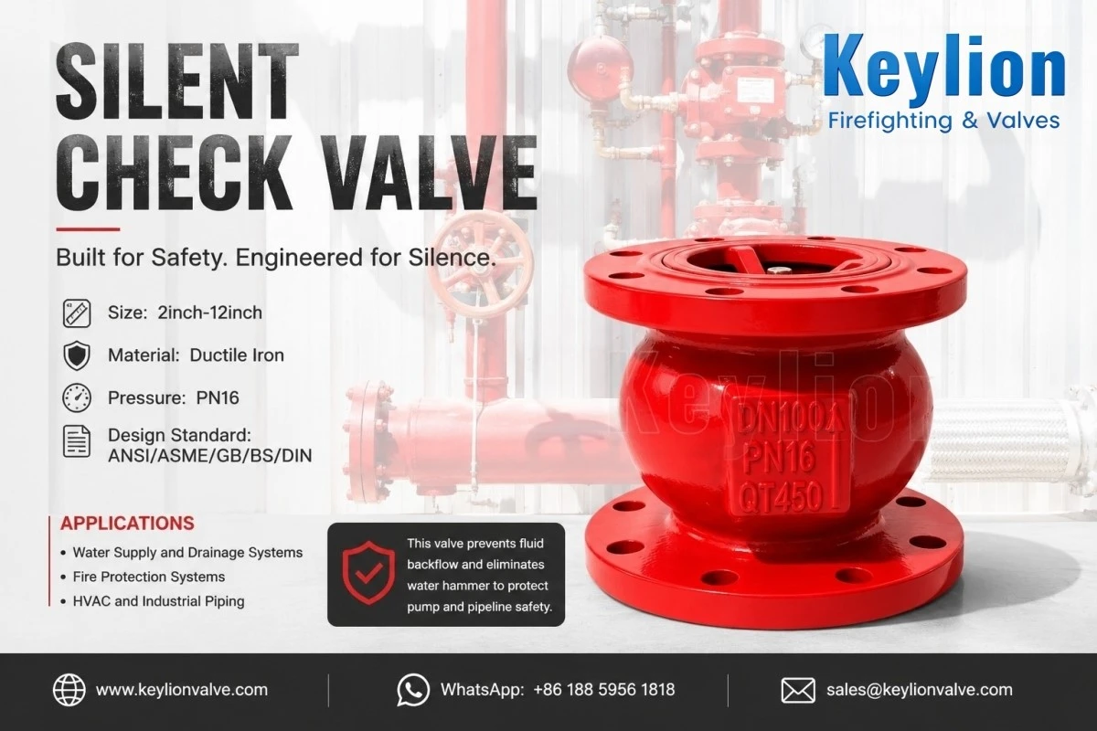 How do silent check valves work How do silent check valves work