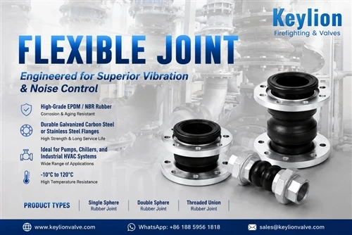 What are rubber expansion joints used for