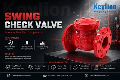 What is swing type check valve